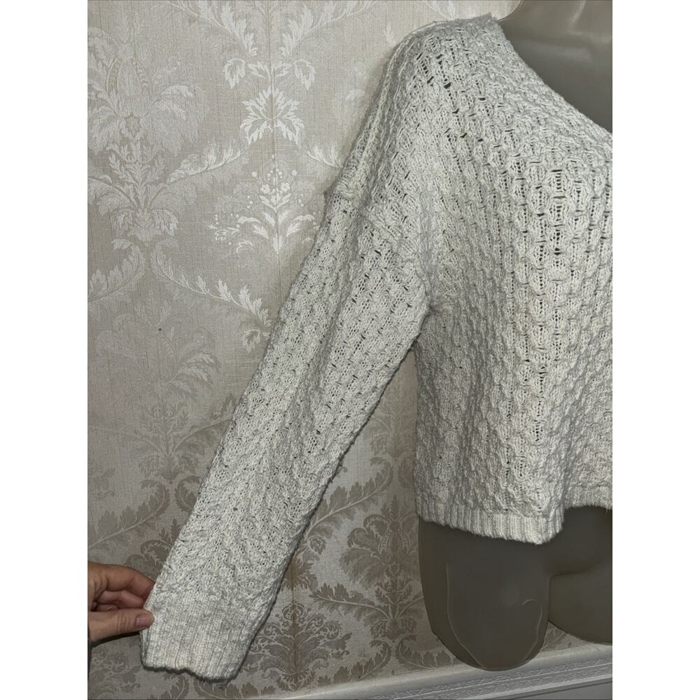 Anthropologie Pilcro 100% Cotton Long Sleeve Pullover Sweater Size XS - Picture 5 of 8